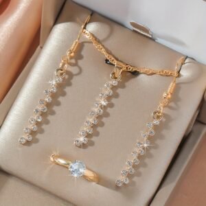 תזרחי בנגיעה בוהמית: סט תכשיטים משולב 4 ב-1