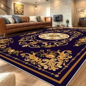 שטיח קטיפה גאומטרי: יוקרה, נוחות ופרקטיות ללא תחרות