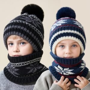 Unparalleled Warmth & Style: The Magical Winter Set for Your Kids!
