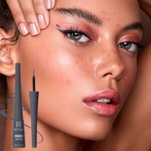 Captivating Eyes, Elegant Grey: The Triple Liquid Eyeliner Set for Lasting Beauty!