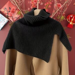 أناقة الشتاء الفاخرة: شال دافئ ومتعدد الاستخدامات لكل امرأة!