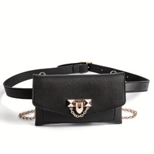 תיק מותניים אופנתי עם שרשרת: אלגנטיות פרקטית לכל יום!