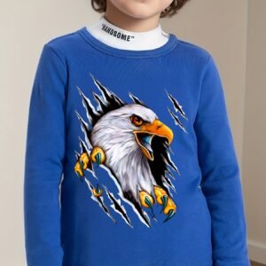 Adventurous Eagle T-Shirt: Style and Comfort for Future Heroes!