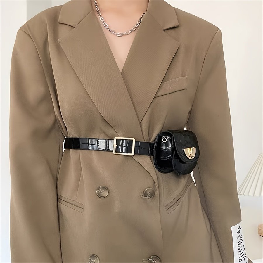 תיק מותן מיני בהדפס תנין: מלווה הסטייל העכשווי שלך – תמונה 8