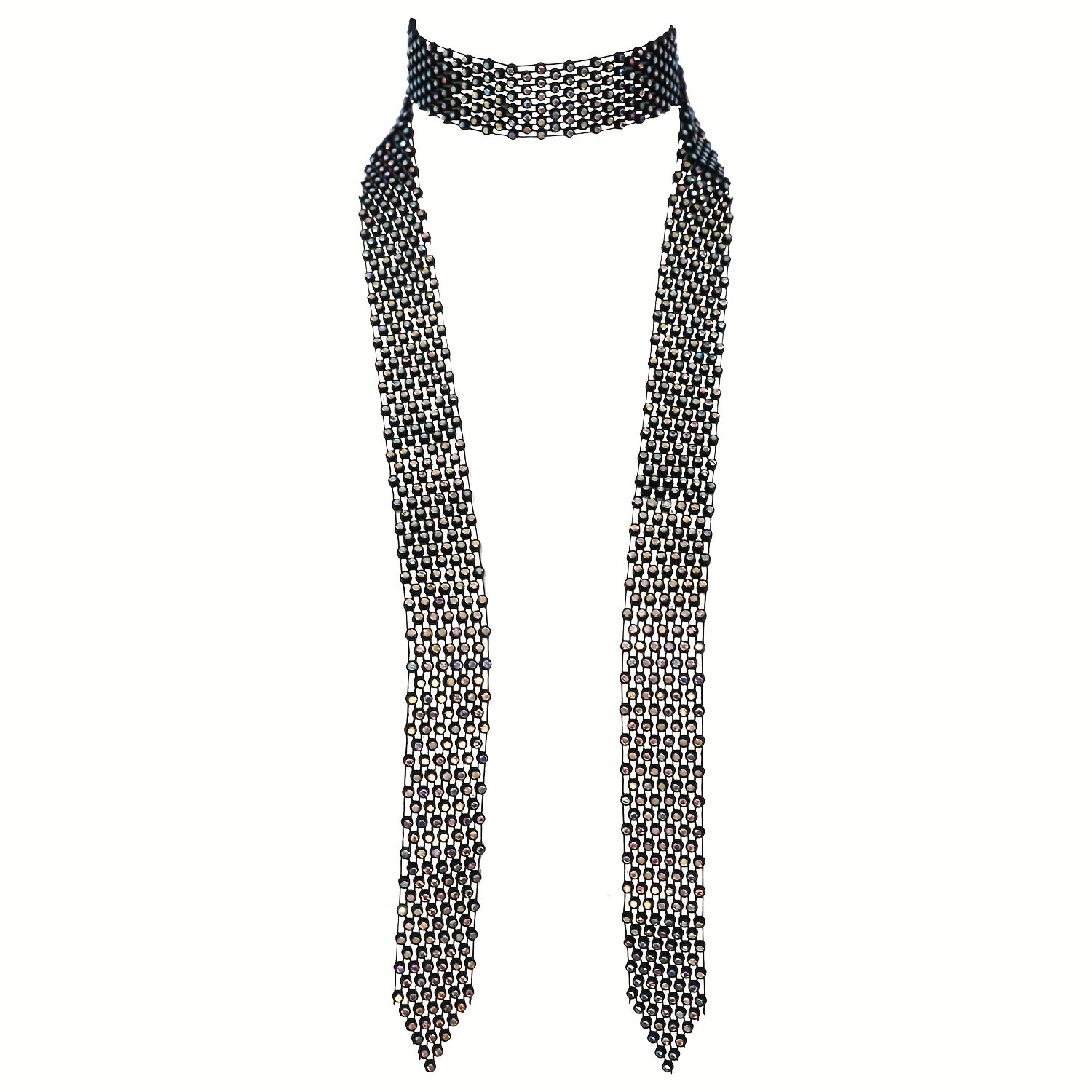 הבריקי בנגיעה יהלומית: עניבת ערב קריסטלית – תמונה 5