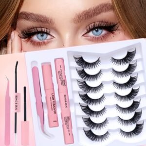 Perfect Cat Eye Lashes: Luxury 7-Pair Set for an Unforgettable Look!