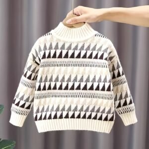 Winter Warmth & Kids' Style: A Trendy Boys' Sweater