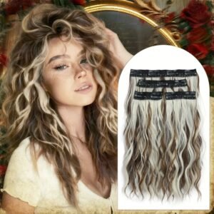 كثافة وجاذبية فورية: وصلات شعر كيرلي سهلة التركيب!