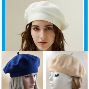 تألقي بأناقة فرنسية دافئة: قبعة البيريه المثالية!