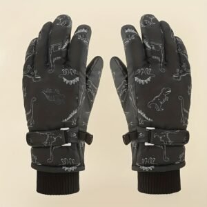 Winter Dinosaur Gloves: Warmth, Fun, and Adventure for Your Little Heroes!