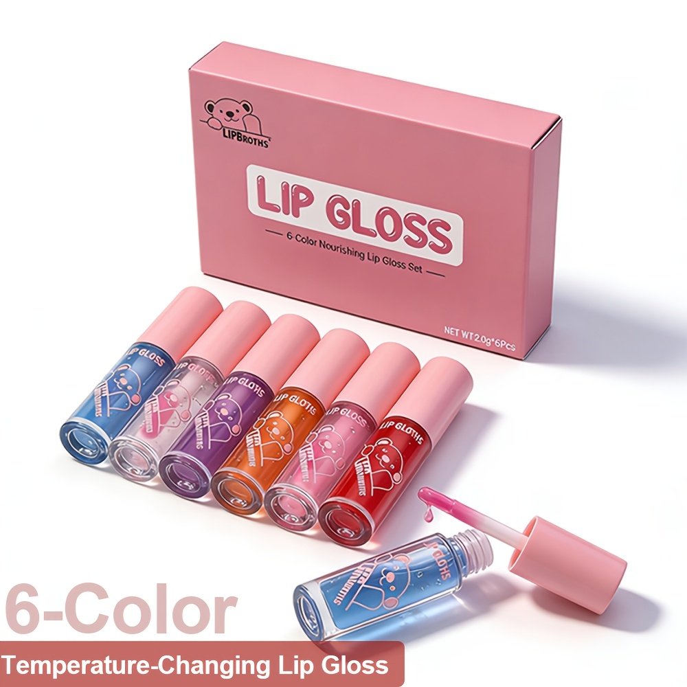 שינוי קסום לשפתיים: סט גלוס ושמן שפתיים משנה גוון! – תמונה 5