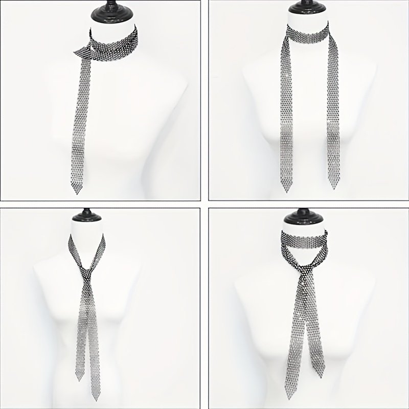 הבריקי בנגיעה יהלומית: עניבת ערב קריסטלית – תמונה 6