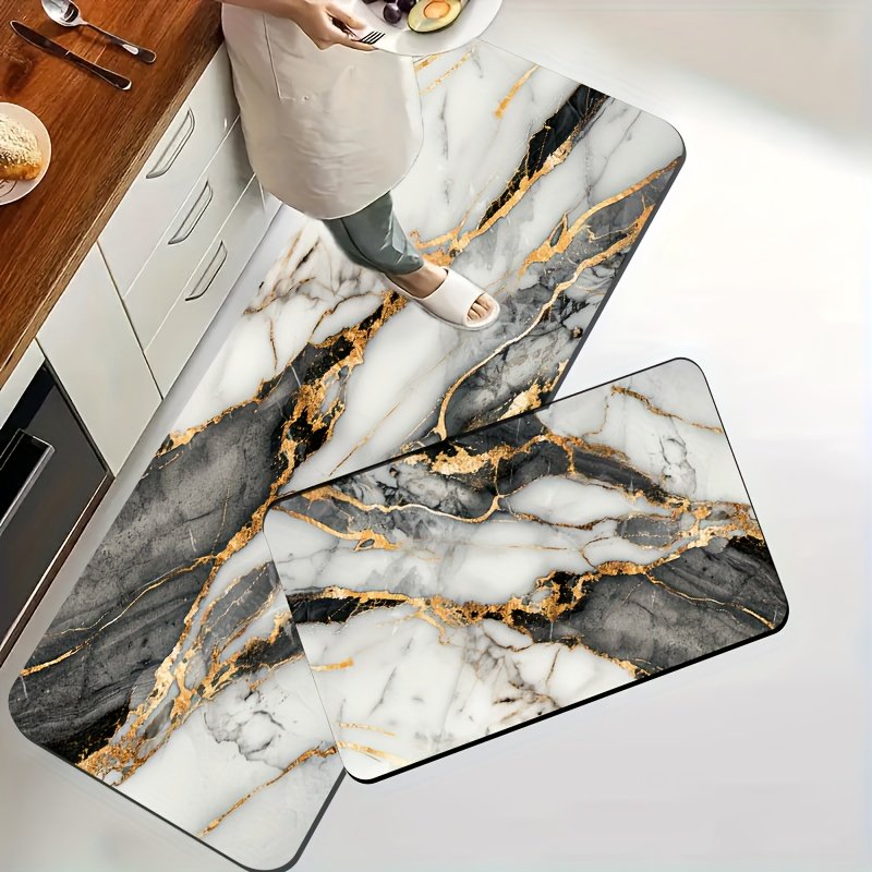 Marble Elegance Mat: Luxury Under Your Feet, Transforms Every Corner! - Image 2