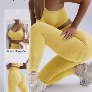 طقم اليوغا الثوري: دعم، أناقة، وراحة لا مثيل لها!