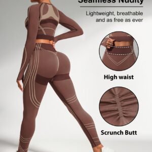 הבריקי בחופש ובתנופה: סט היוגה החלק בגזרה גבוהה