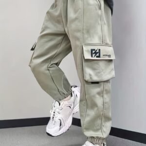 Boundless Adventures: Cotton Cargo Pants for Your Little Heroes!