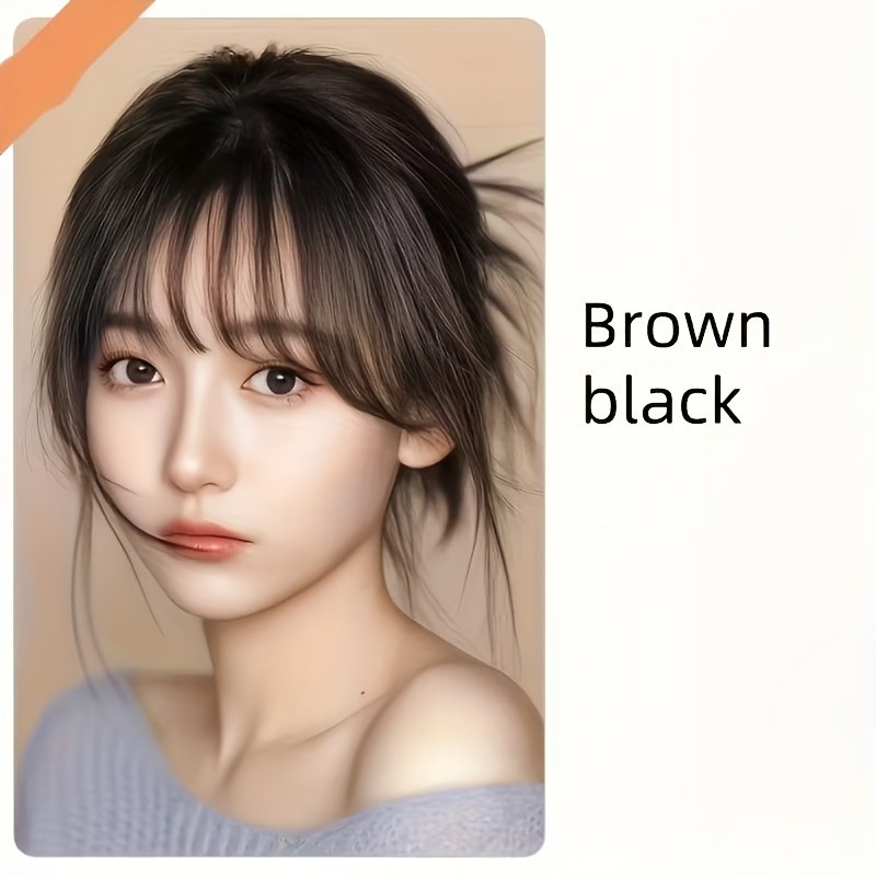 Dazzling Look in Moments: Straight Bang Extensions for Instant Beauty! - Image 9