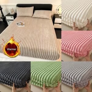 دفء الأحلام: شرشف السرير الحراري المبطن فائق النعومة!