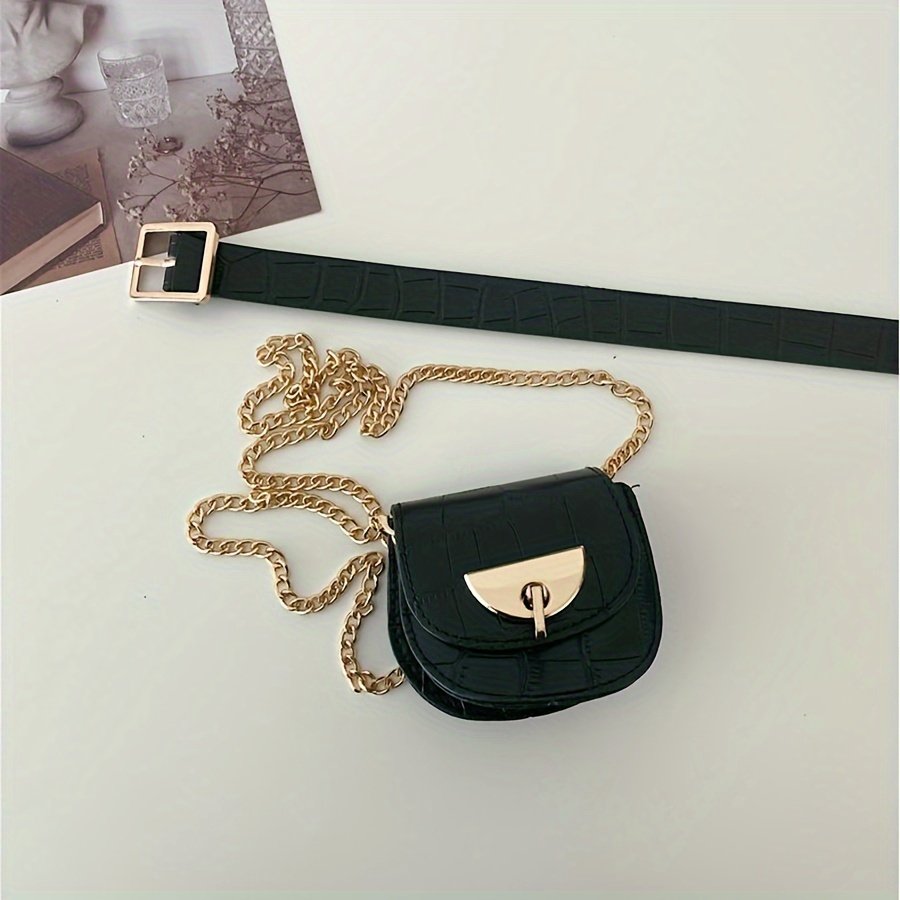 תיק מותן מיני בהדפס תנין: מלווה הסטייל העכשווי שלך – תמונה 10