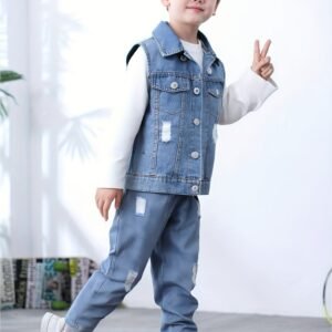 أناقة الدنيم العصرية لأبطالك الصغار!