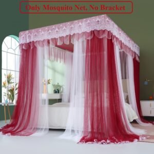 ناموسية السرير الملكي الفاخرة: حماية مزدوجة ونوم هانئ