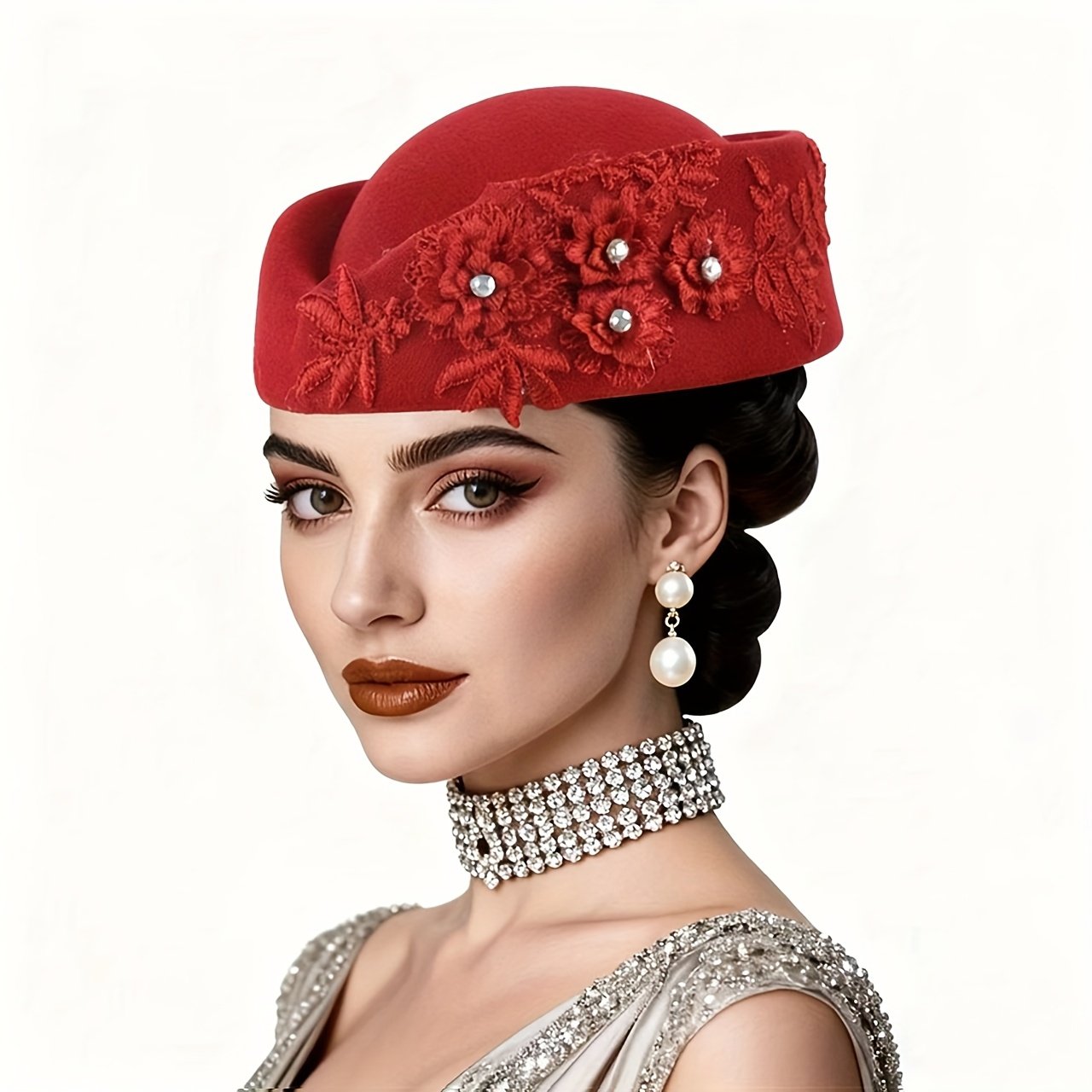 ברט אלגנטיות מלכותית: קסם היהלומים והפרחים למראה בלתי נשכח! – תמונה 9