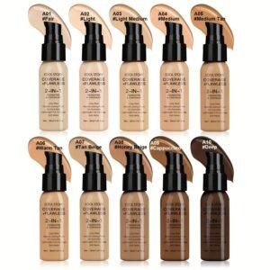 All-in-One Skin Perfector: Flawless Coverage, Oil Control, & Lasting Radiance!