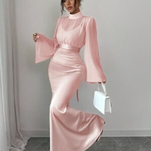 سحر الأناقة الصيفية: فستان وشال قطعتين لإطلالة مذهلة