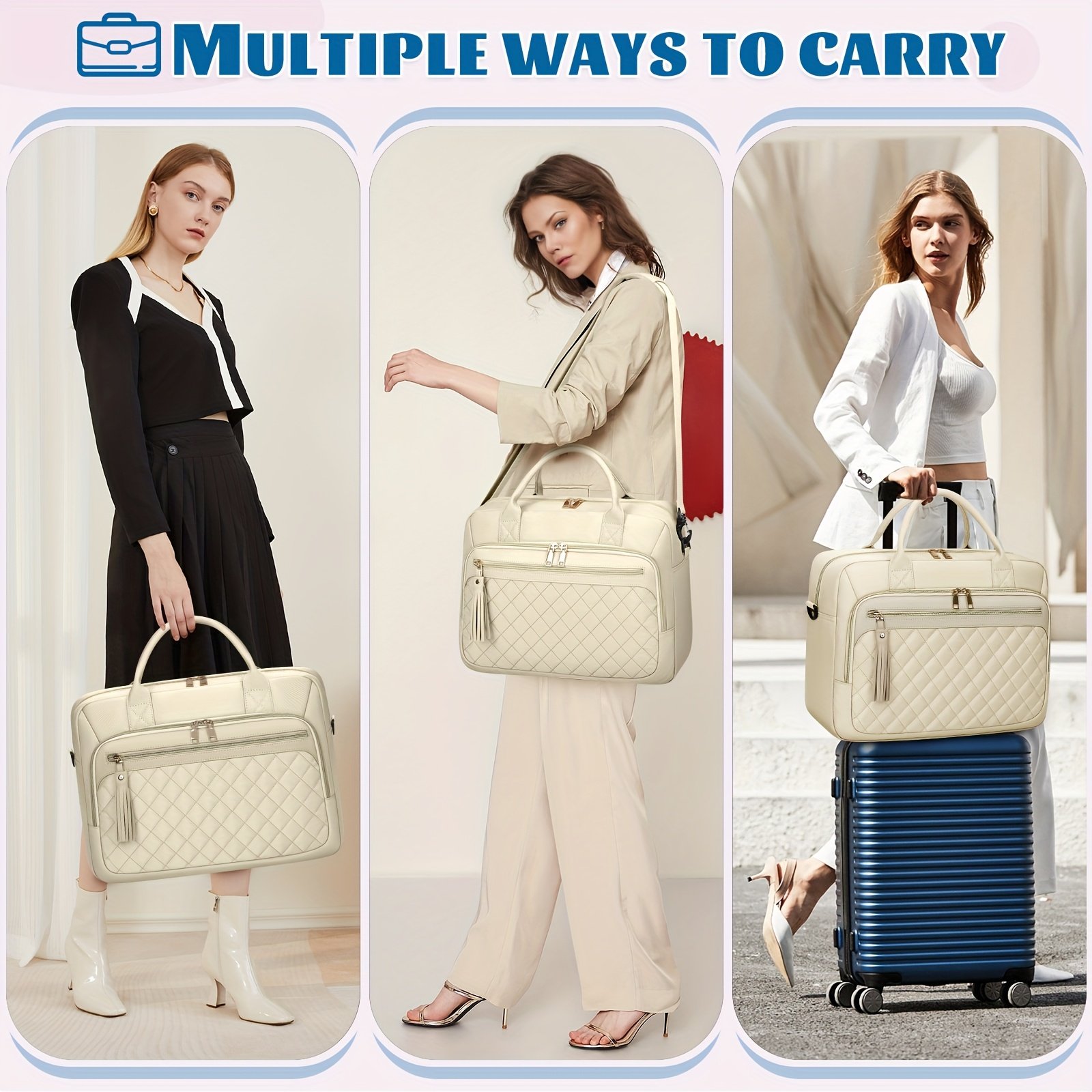 حقيبة NUBILY الاحترافية: أناقة، أمان، وتنظيم لا مثيل له! - الصورة 7