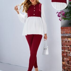Elegant Maternity Set: Unmatched Comfort, Modern Style!