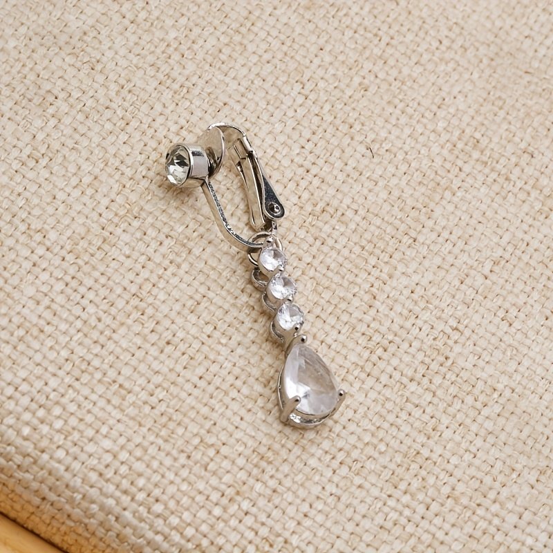 זוהרי בקסם של אלגנטיות וינטג': תכשיט בטן יוקרתי ללא פירסינג! – תמונה 11