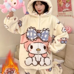 A World of Warmth and Charm: My Melody's New Winter Pajama Set!