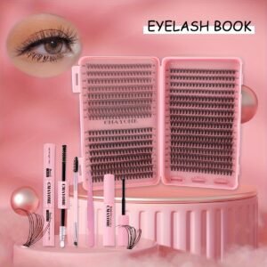 Complete Eyelash Extension Kit: 640 Pieces for Lasting, Captivating Brilliance!