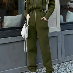 Hoodie Jumpsuit: Sporty Elegance for Autumn and Winter