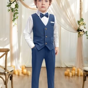 Your Little Prince's Elegance: Complete Formal Suit for All Occasions!