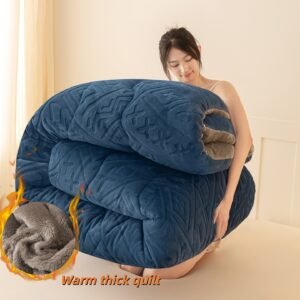 انغمسوا في الفخامة: لحاف المخمل الحليبي الدافئ بتصميم بوهيمي ساحر!