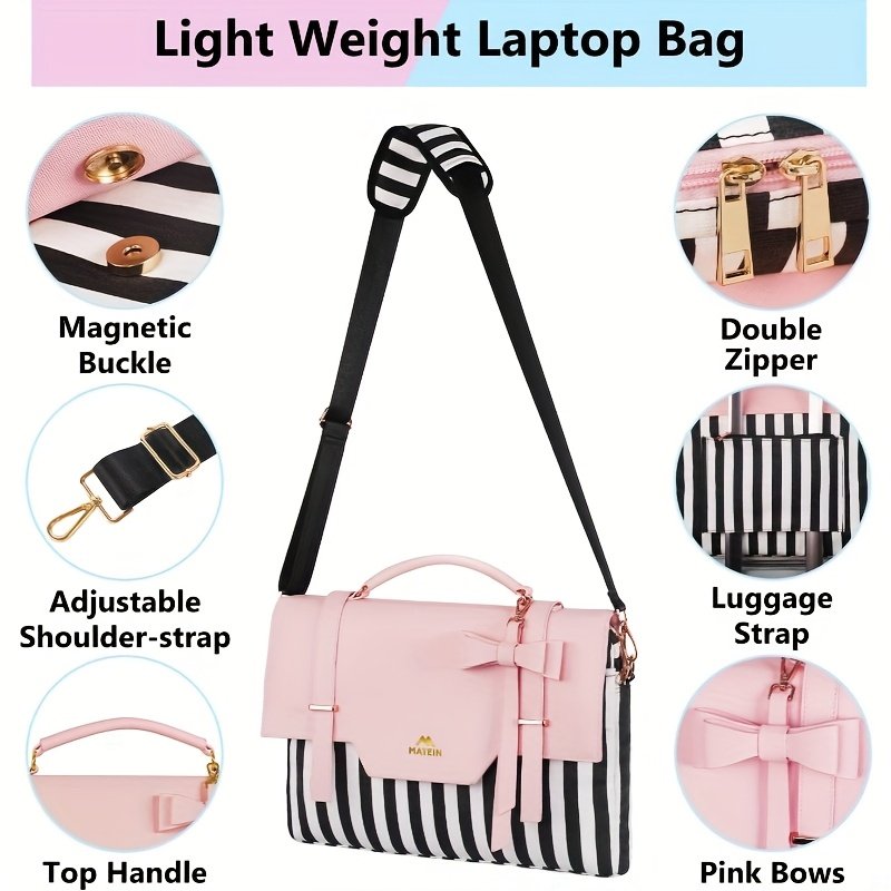 Your Chic Companion: Modern Laptop Bag with RFID Protection and Captivating Design! - Image 5