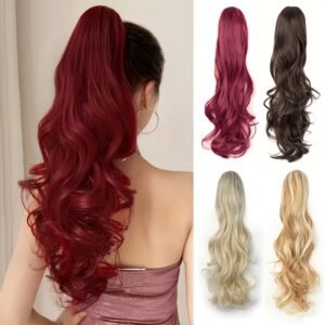 تألقي بجمال ساحر: وصلة ذيل الحصان الفاخرة المقاومة للحرارة