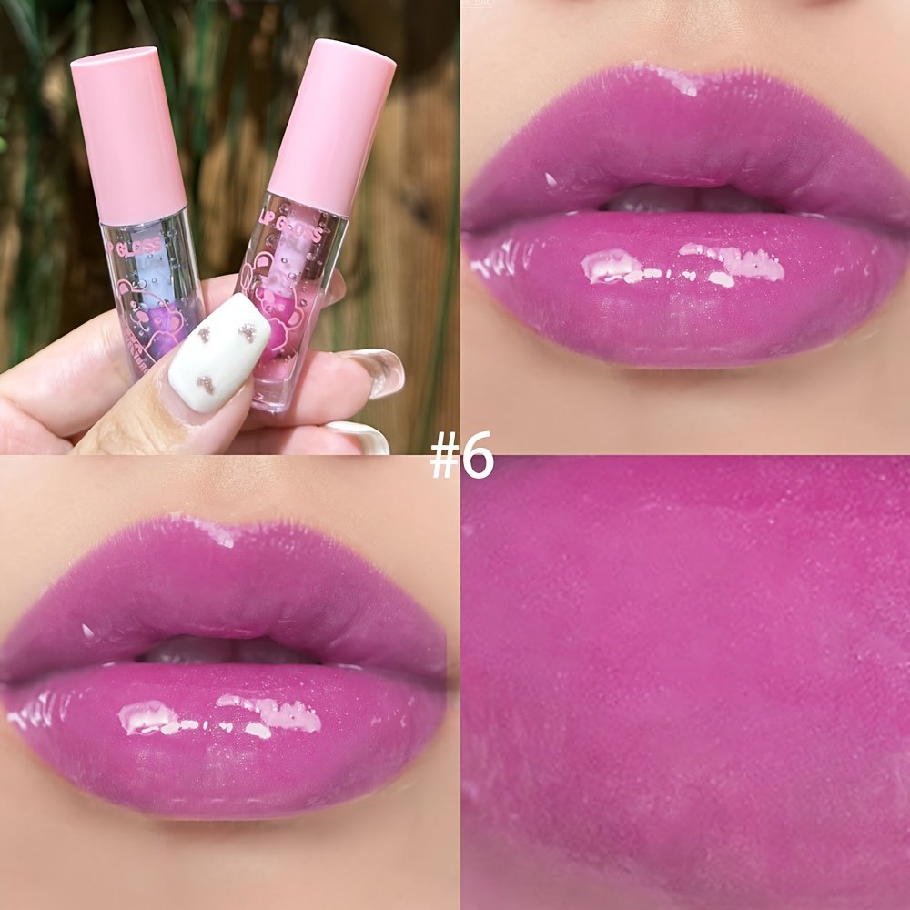 קסם הצבעים המשתנים: סט גלוסים יוקרתי לשפתיים (6 יחידות) – תמונה 10