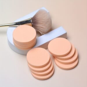 إسفنجات الجمال الدائرية: لمسة احترافية خالية من العيوب!