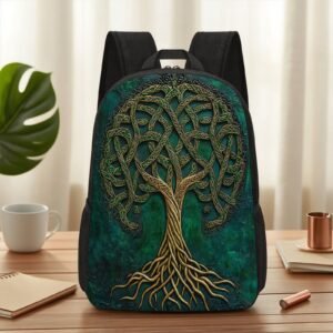 حقيبة الظهر شجرة الحياة: أناقة عصرية، سعة لا تضاهى، ورفيقك المثالي!