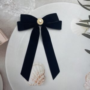 Black Velvet Bow Brooch: Elegance That Speaks About You