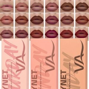 مجموعة الشفاه المتكاملة: 18 قلمًا لمسة مخملية تدوم!