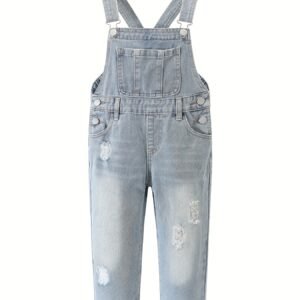 אוברול ג'ינס קרוע: סטייל מודרני והרפתקאות אינסופיות לקטנטנים שלכם!