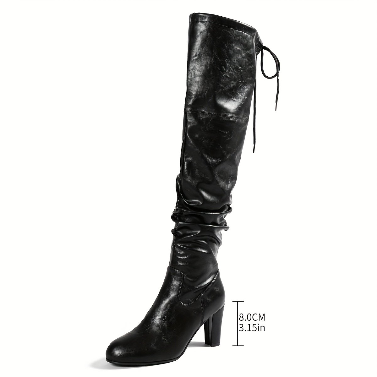 מגף ברכיים אופנתי: יוקרה ונוחות בכל צעד – תמונה 11