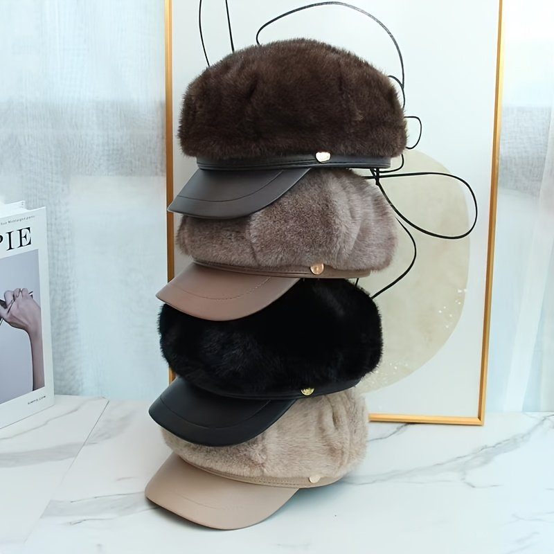 כובע חורף יוקרתי ואלגנטי: חום ופאר למראה הזוהר שלך – תמונה 2