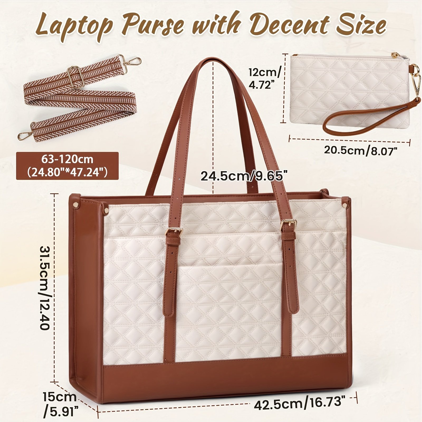Padded Laptop Bag: Practical Elegance for Your Everyday Style - Image 3