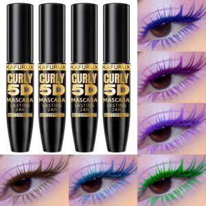 Enchanting & Long-Lasting Lashes: KAFURUX Colored Mascara for Spring & Summer!
