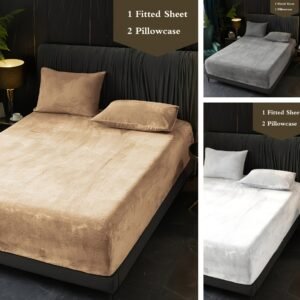 دفء مخملي، نعومة ملكية: طقم سرير الأحلام المتكامل