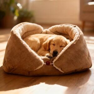 וואחת החום הכפולה: מיטה ומשטח חורף יוקרתיים לחיית המחמד שלך!